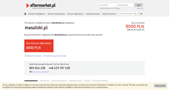 Desktop Screenshot of masalski.pl