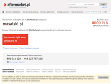 Tablet Screenshot of masalski.pl